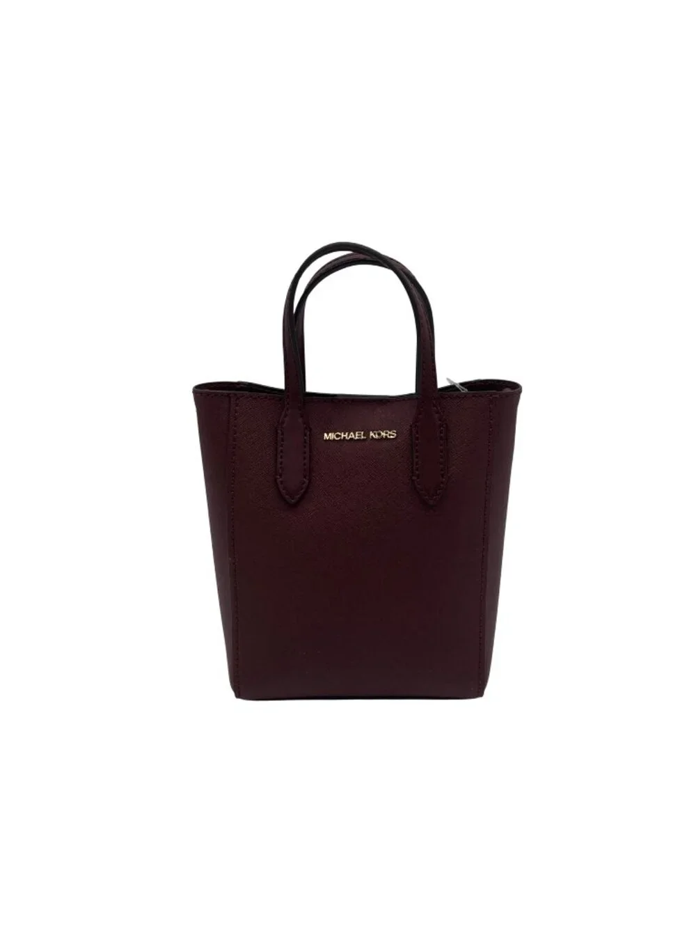 Michael Kors Burgundy Saffiano Leather Crossbody Bag